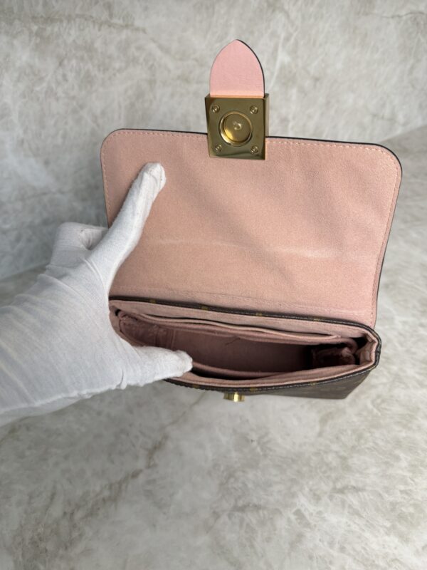 Louis Vuitton Monogram Locky BB Rose Ballerine