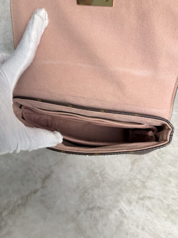 Louis Vuitton Monogram Locky BB Rose Ballerine