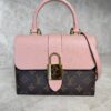 Louis Vuitton Monogram Locky BB Rose Ballerine