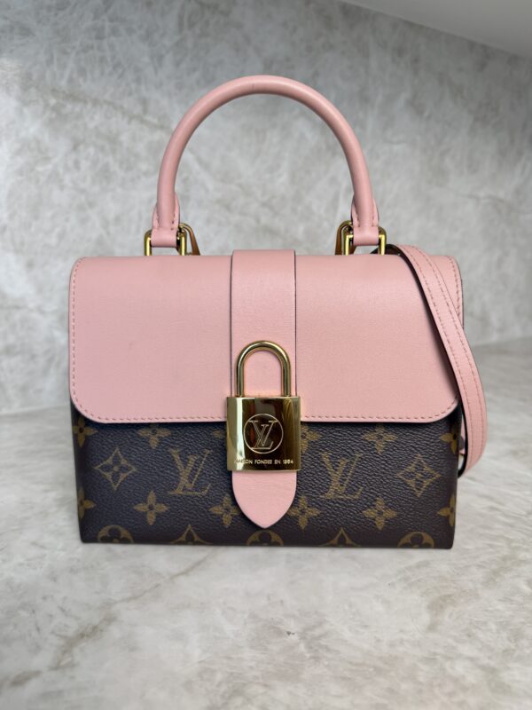 Louis Vuitton Monogram Locky BB Rose Ballerine