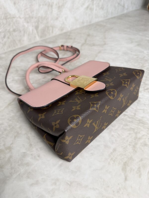 Louis Vuitton Monogram Locky BB Rose Ballerine