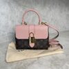 Louis Vuitton Monogram Locky BB Rose Ballerine