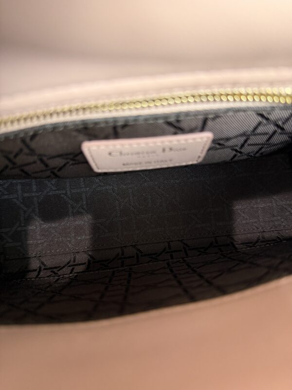 Christian Dior Lambskin Cannage Small My ABCDior Lady Dior
