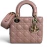 Christian Dior Lambskin Cannage Small My ABCDior Lady Dior