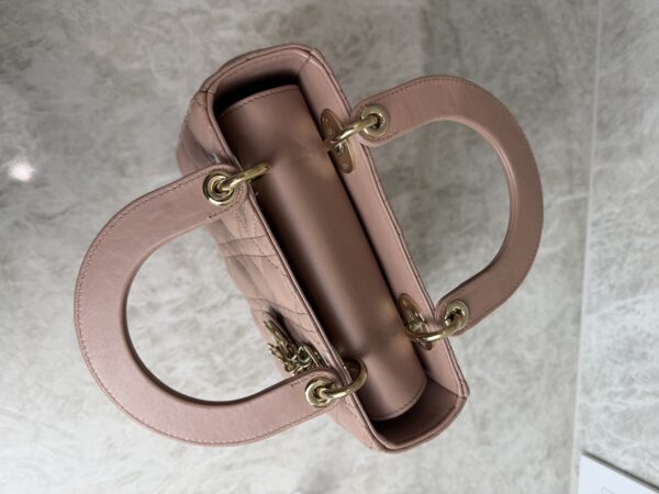 Christian Dior Lambskin Cannage Small My ABCDior Lady Dior
