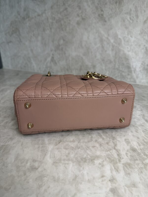 Christian Dior Lambskin Cannage Small My ABCDior Lady Dior