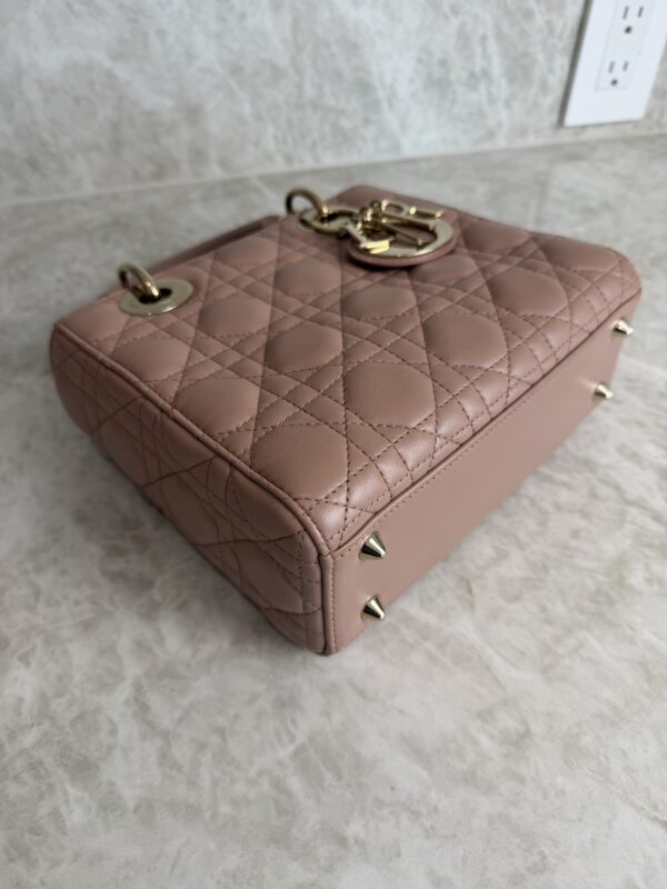 Christian Dior Lambskin Cannage Small My ABCDior Lady Dior