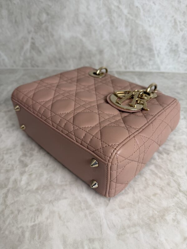Christian Dior Lambskin Cannage Small My ABCDior Lady Dior