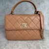 Chanel Lambskin Quilted Small Trendy CC Dual Handle Flap Bag