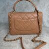 Chanel Lambskin Quilted Small Trendy CC Dual Handle Flap Bag