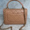 Chanel Lambskin Quilted Small Trendy CC Dual Handle Flap Bag
