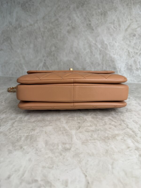Chanel Lambskin Quilted Small Trendy CC Dual Handle Flap Bag