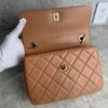 Chanel Lambskin Quilted Small Trendy CC Dual Handle Flap Bag