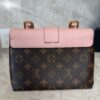 Louis Vuitton Monogram Locky BB Rose Ballerine