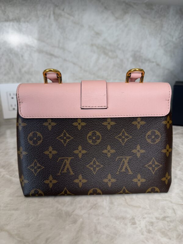 Louis Vuitton Monogram Locky BB Rose Ballerine