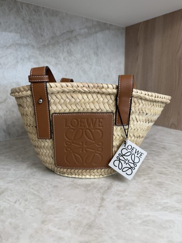 Loewe Basket Small Straw Tote Bag