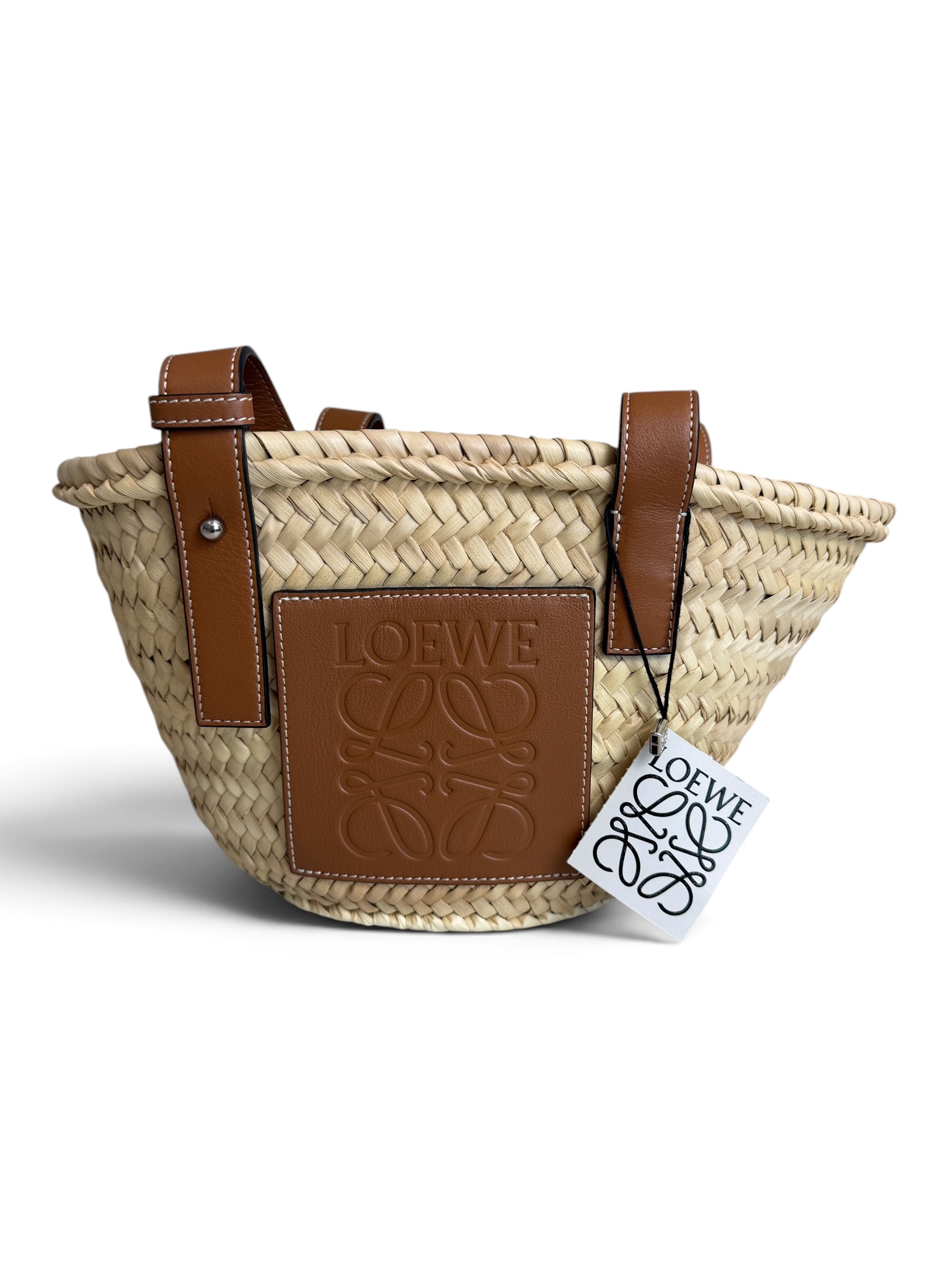 Loewe Basket Small Straw Tote Bag