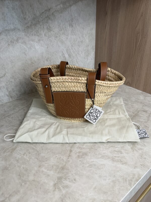 Loewe Basket Small Straw Tote Bag