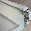 Loewe Calfskin Small Puzzle Edge Bag Frozen Silver Hardware and Loewe Anagram Charm
