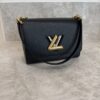 Louis Vuitton Black Epi Twist MM Shoulder Bag Edition
