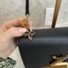 Louis Vuitton Black Epi Twist MM Shoulder Bag Edition