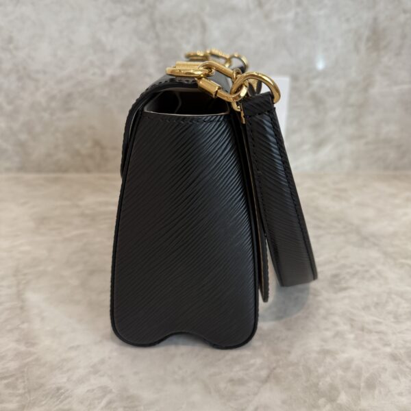Louis Vuitton Black Epi Twist MM Shoulder Bag Edition
