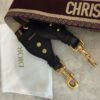 Christian Dior Canvas Embroidered Shoulder Strap