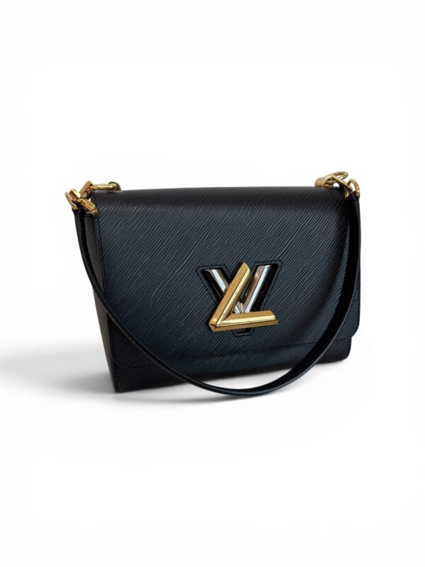 Louis Vuitton Black Epi Twist MM Shoulder Bag Edition