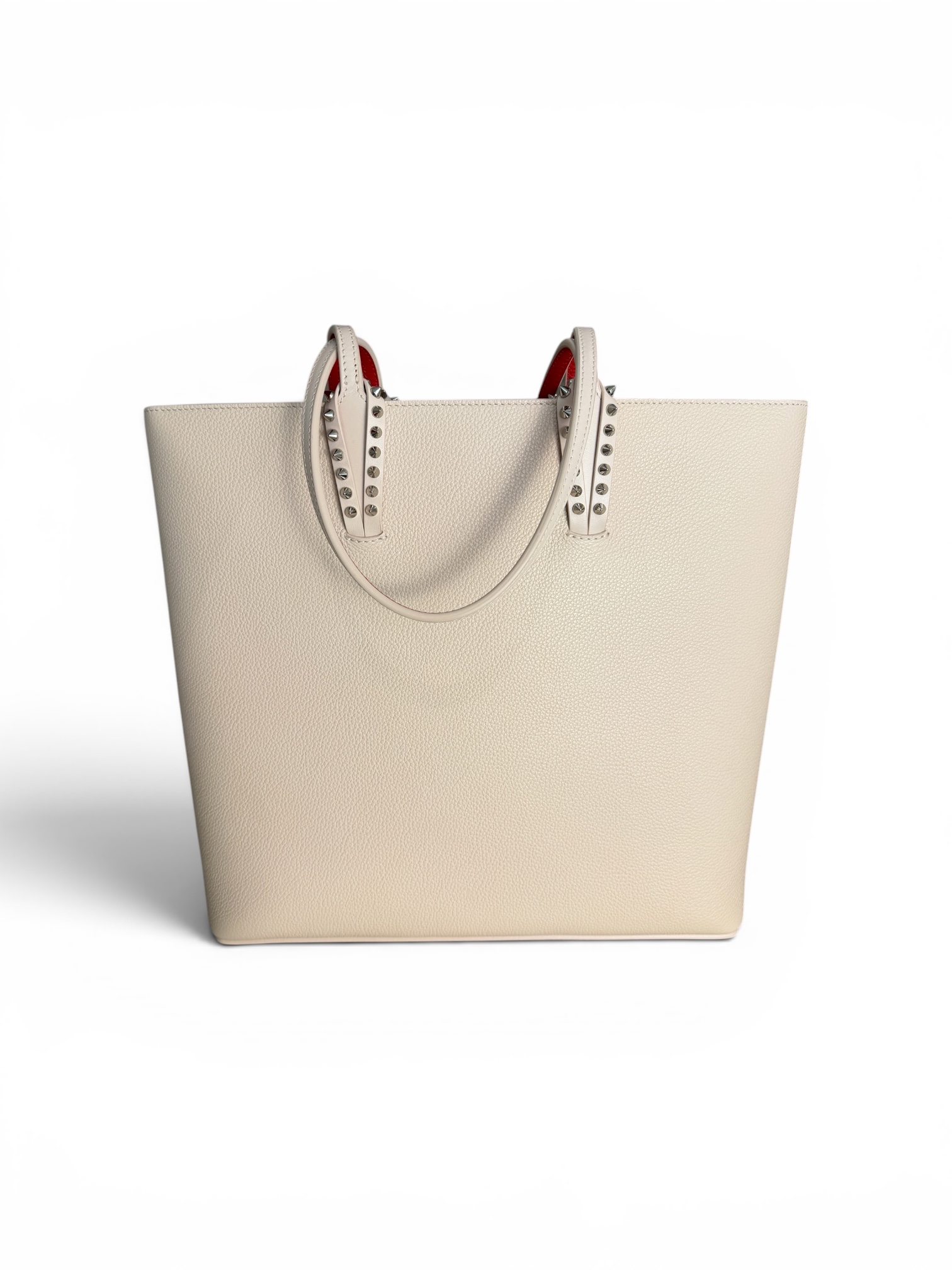 Christian Louboutin Cabata North South Zipped Tote Milk