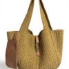 Saint Laurent (YSL) Bea Tote Raffia