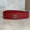 Christian Dior Lambskin Cannage Dioramour Heart Small Lady Dior Red