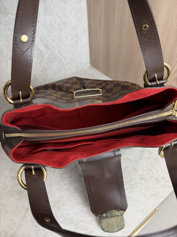 Louis Vuitton Damier Ebene Sistina Handbag Damier GM