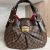 Louis Vuitton Damier Ebene Sistina Handbag Damier GM