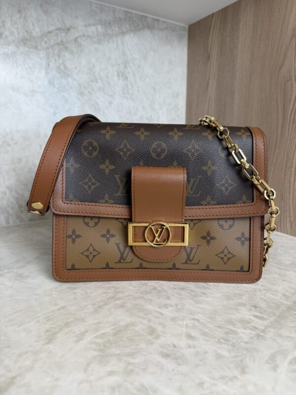 Louis Vuitton Reverse Monogram Dauphine MM