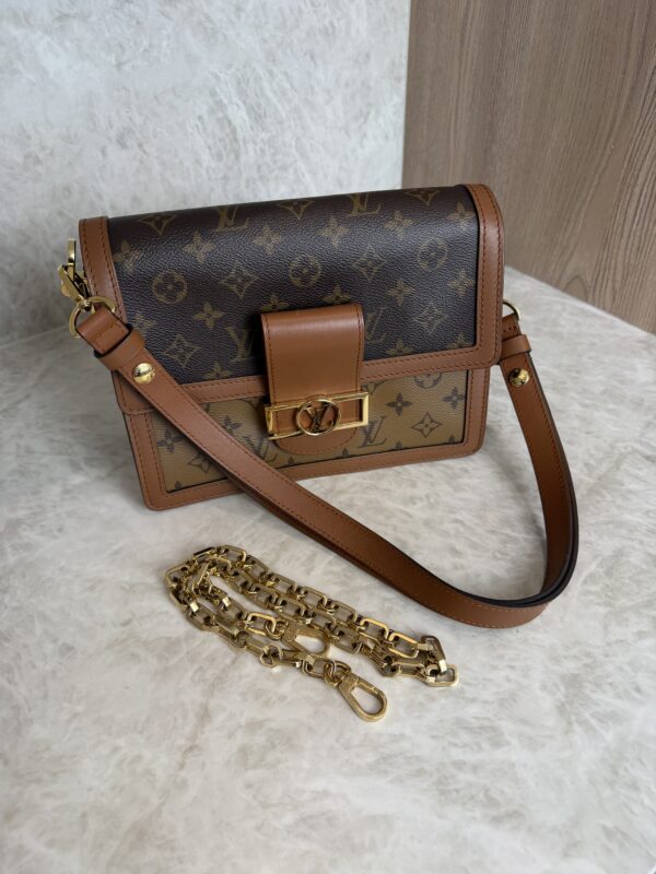 Louis Vuitton Reverse Monogram Dauphine MM