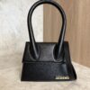 Jacquemus Smooth Calfskin Le Chiquito Moyen Black Black