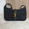 Saint Laurent (YSL) Le 5 a 7 Mini Raffia Noir