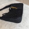 Saint Laurent (YSL) Le 5 a 7 Mini Raffia Noir