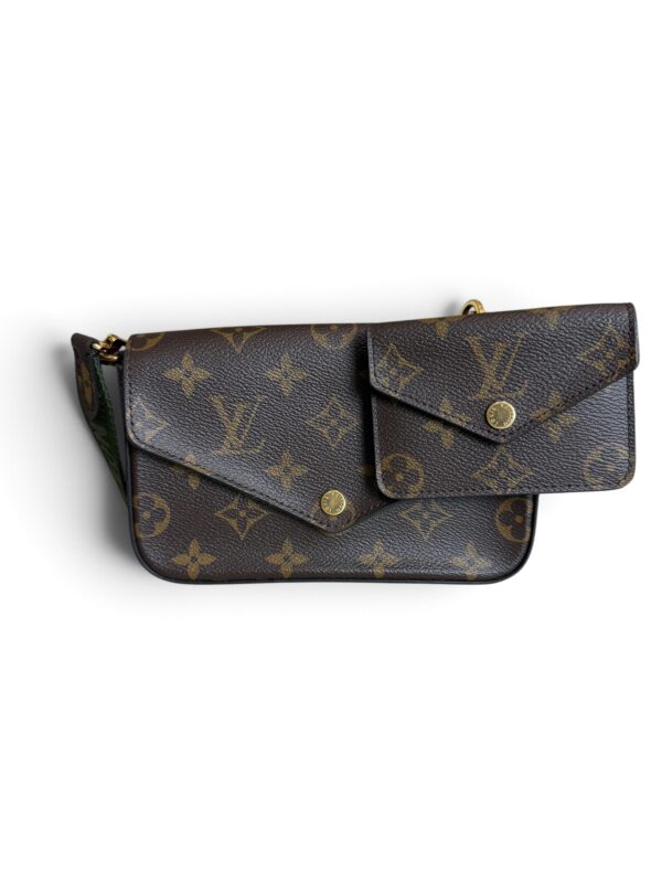 Louis Vuitton Felicie Strap Go Handbag Monogram Canvas