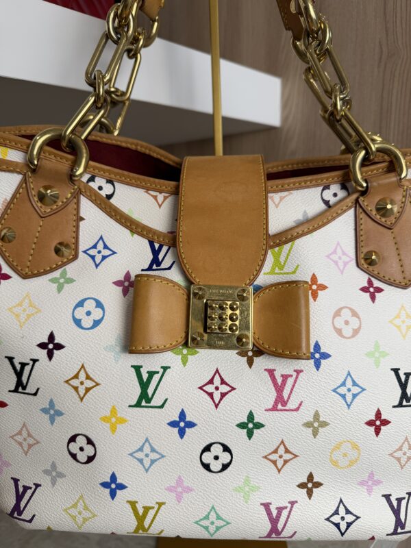 Louis Vuitton Monogram Multicolor Annie GM White