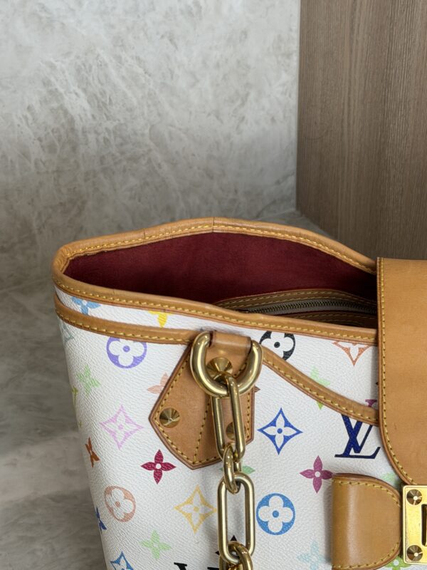 Louis Vuitton Monogram Multicolor Annie GM White