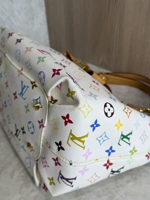 Louis Vuitton Monogram Multicolor Annie GM White