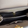 Louis Vuitton Taurillon Capucines BB Galet